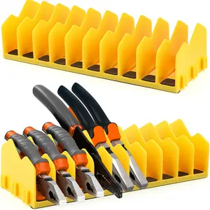 1Pcs Plastic Tool Organizer with Non-Slip Base 3 Inch Tool Storage Rack Drawer Shelf Holder for Hand Tools Garage Tool Organizer