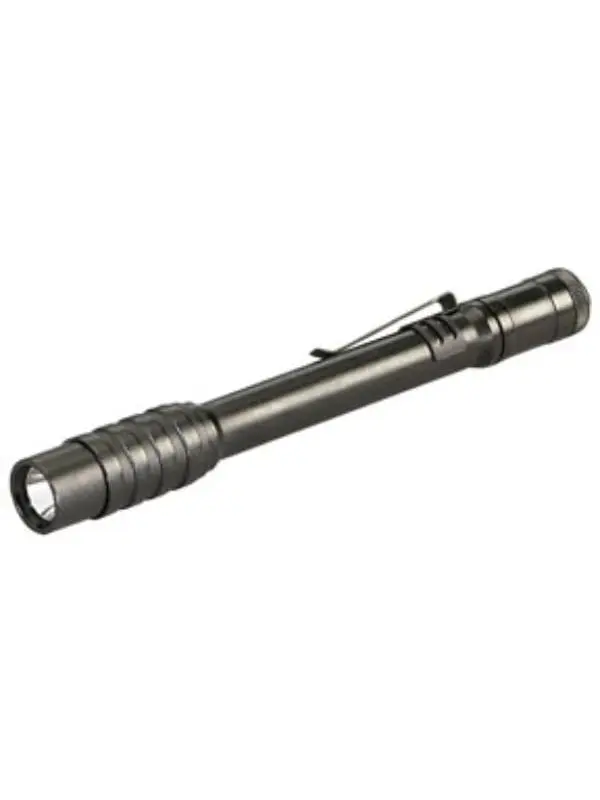 Streamlight STL-66134 Stylus Pro USB LED Flashlight with Nylon Holster, White LED, Black, IPX4 Rated