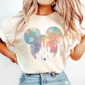 Comfort Colors Family Shirt, Shirt for Women, Ears Shirt, #Micckeyyyy Silhouette Shirt, Tshirt for Kids, Glitter #Minniee Shirt