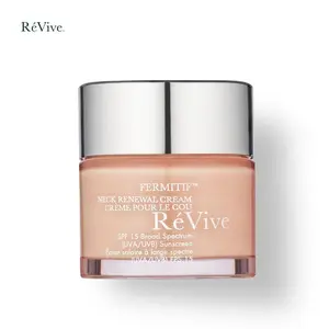 RéVive Fermitif Neck Renewal Cream - Neck and Décolletage Tightening Cream - Broad Spectrum SPF 15 Sunscreen - Anti-Aging, Reduces Fine Lines & Smooths Skin(75 ml/2.5 oz)
