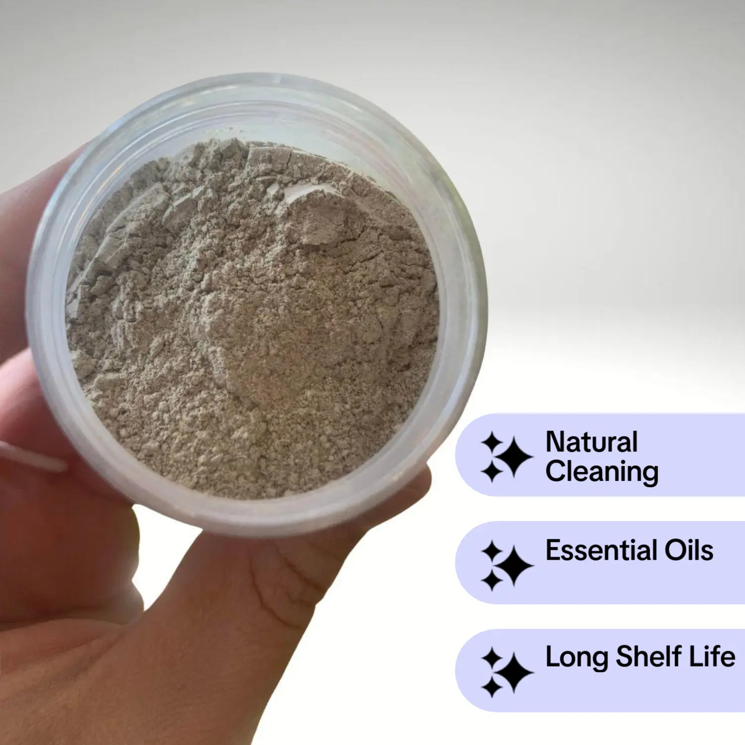 Herbally Fresh Toothpowder, with essential oils