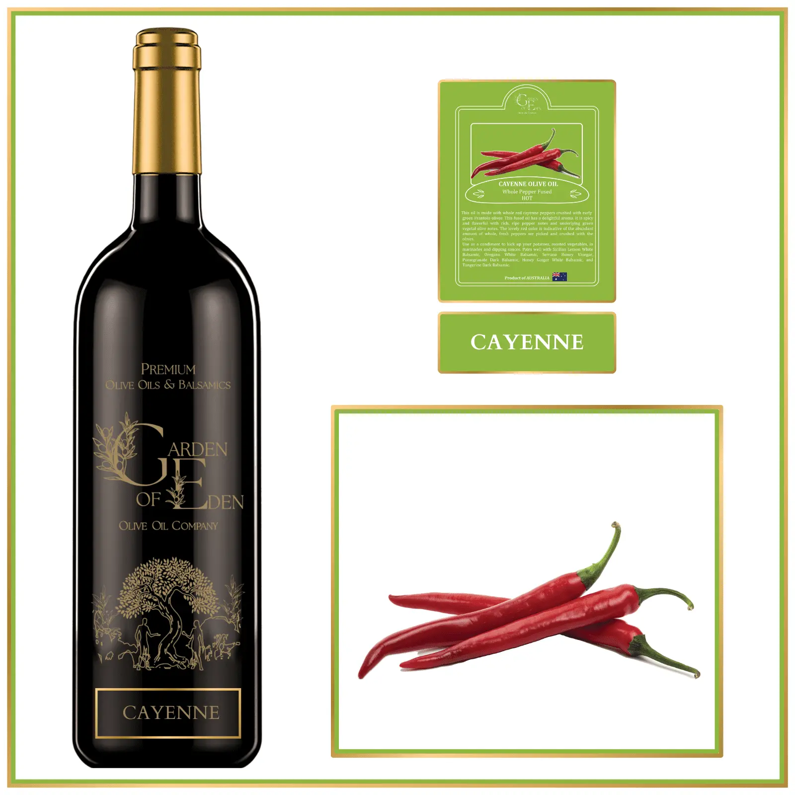 Cayenne Fused Olive Oil