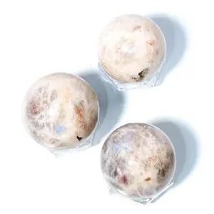 Moon Stone Sphere,Crystal Decorative Ornaments