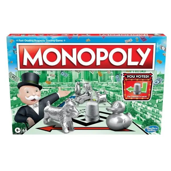 Family Board Game for 2–6 Players, Fun Strategy Game for Kids Ages 8+, Includes 8 Collectible Tokens, Token Vote Edition