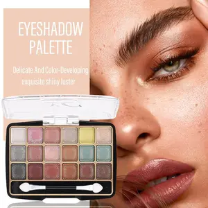 18 Color Slushie Bright Pigmented Eye Shadow Palette | Festival Face Paint Essential | High-Impact Glitterbomb Pigment Stack, Long-Lasting Wear makeup beauty cosmetic luis torres diamond glitz orgy