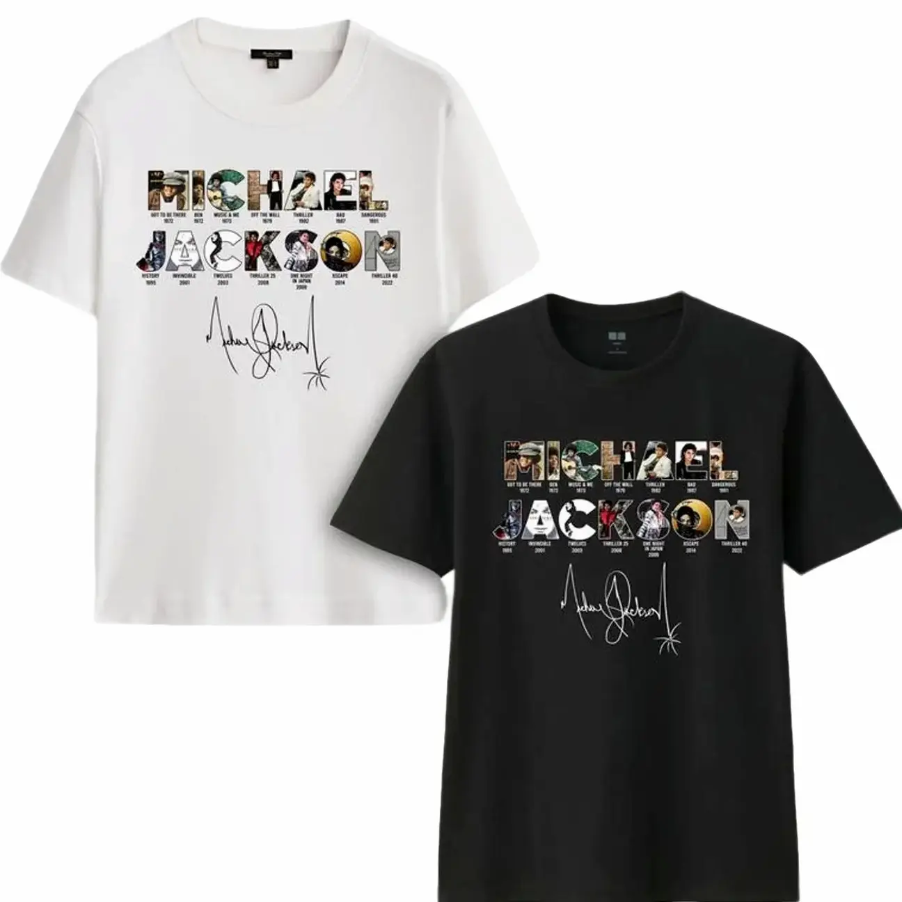 Michael Jackson Era T-Shirt, M J Homage Retro Unisex Shirt A3 Q