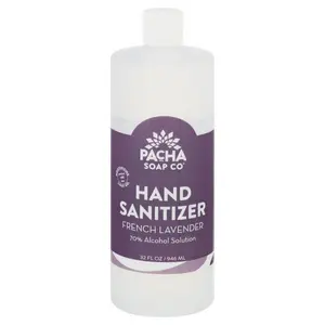 PACHA SOAP CO. 2 PACK French Lavender Hand Sanitizer 32 oz. EACH