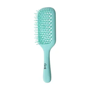 GOODY Planet Vented Paddle Brush - Detangler Comb for Thick,Curly & Fine Hair - Pain-Free Hair Accessories for Women,Men,& Kids - Removes Knots & Tangles - Ocean Rescue Recycled Plastic