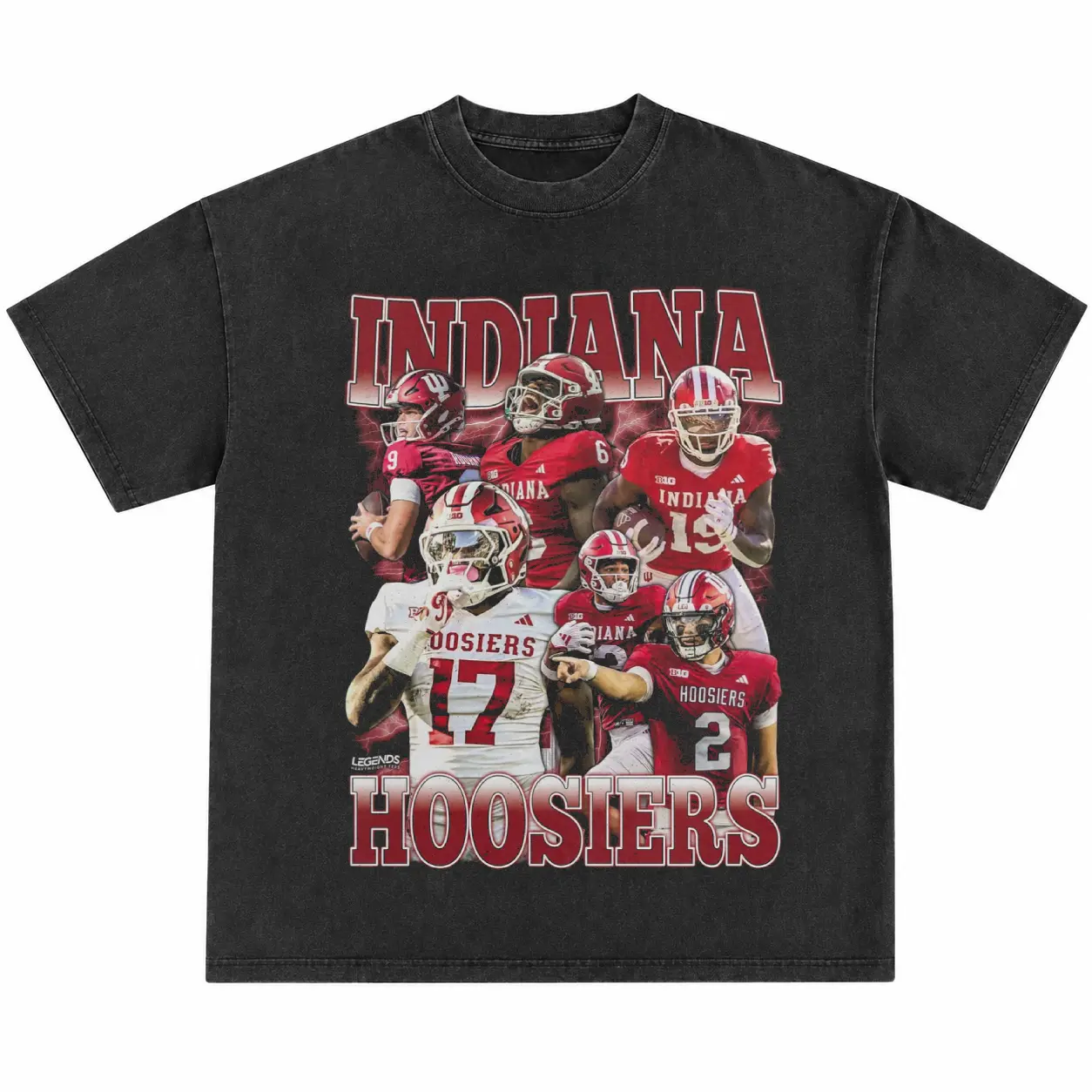 Indiana Hoosiers Vintage Football Shirt, Retro College Football Graphic Tee, Game Day Indiana Fan Apparel, Athletic Sports T Shirt, Classic Hoosiers Fan Gift, Unisex Streetwear Football Tee