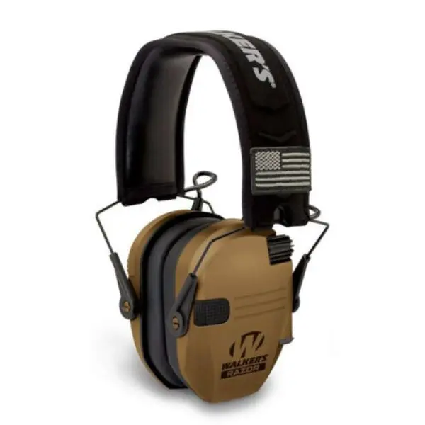 Walkers Game Ear Battle Razor Ear Muff, Brown
