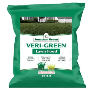 Jonathan Green 7016394 Veri-Green All-Purpose Slow Release Fertilizer, 5000 sq. ft. Coverage, Lawn Food for All Grasses