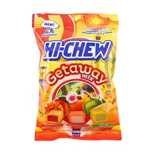 HI-CHEW Japanese Fruit Chewy Candy Assortment - Mango, Thai Cocktail, Yuzu Lime Flavors (85g)