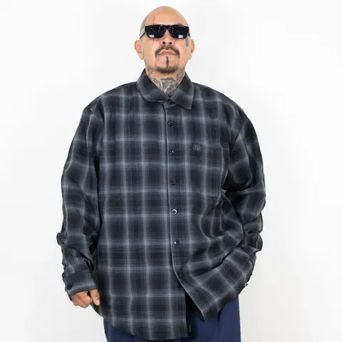 FB County Long Sleeve Checker Flannel Shirt