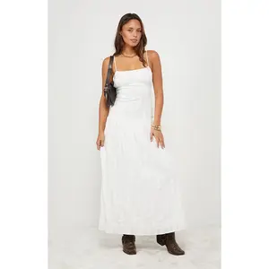 Your Favorite Women's Ava Linen Bustier Maxi Dress Your Favorite Women's Ava Linen Bustier Maxi Dress