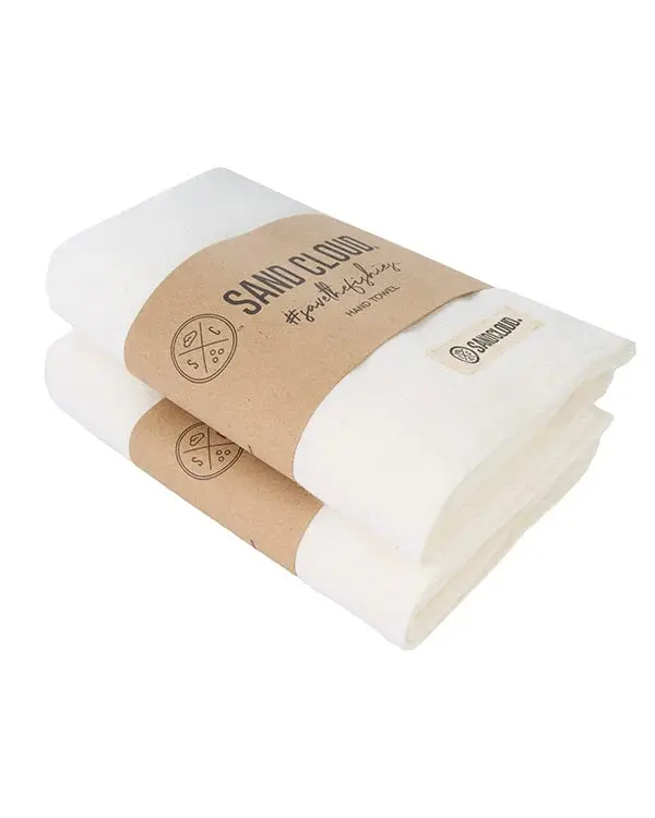 Sand Cloud | Quick-Dry Fringeless Hand Towels - 2 Pack Sand Cloud | Quick-Dry Fringeless Hand Towels - 2 Pack