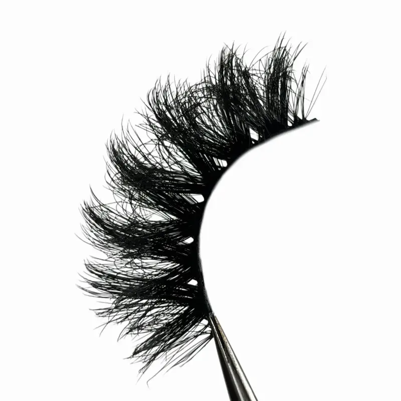 “Revenge” 20mm Fluffy Lashes Full Volume Dramatic Faux Mink High Quality Reusable Strip Eyelashes 1 Pair Makeup Cosmetic