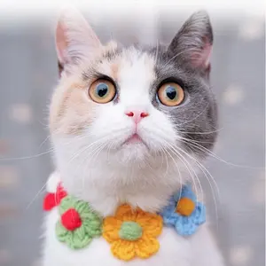 Crochet Floral Collar