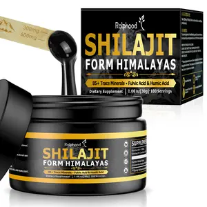 Shilajit Resin Pure Himalayan, Shilajit Supplement for Men&Women,Mineral-Rich 85+ Trace Minerals,Alternative to Gummies,Honeysticks,Drops & Capsules(30g)
