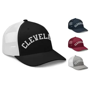 Classic Cleveland Arch Vintage Retro Cleveland Trucker Hat Cap