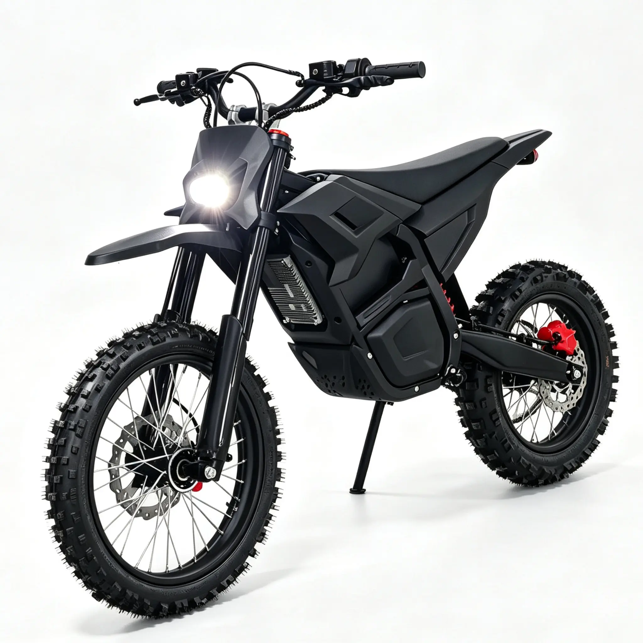 ORZEL M7 Electric Dirt Bike - 5000W Peak Power, 60V27Ah Removable Battery, LED Headlight, Suspension System, 45 mph Top Speed, 50-70 mi Range, 17-in Fat Tires, 200Nm Torque
