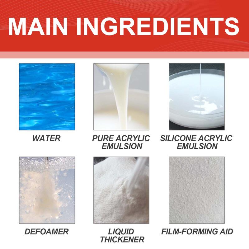 Transparent Waterproof Glue (100g Set) for Roof, Bathroom, Kitchen Wall Waterproofing, No Tile Breaking, Leak Repair Coating