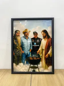 The real gang meeetup in heaven Wall Poster No Frame, Wall Art, Home Decor, Racing Wall Art