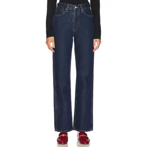 RE/DONE 90's High Rise Loose Jeans in Heritage Rinse
