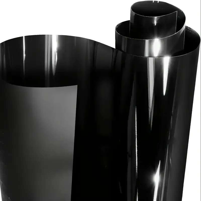 Piano Black Car Wrap - Self Adhesive No Mark Full Coverage Vinyl, Scratch Resistant High Quality for Cars And Motorcycles, Easy to Apply Exterior Protection, Car Protective Film, Motorcycle Customization, Modern Vehicle Exterior