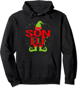 Son Elf Matching Family Christmas Pullover Hoodie - Jacobjbt Shop 53B07ZX5QHBG