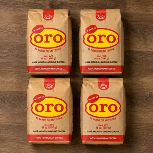 Cafe Oro Premium Coffee Beans, Medium Roast, Rich Aromatic Flavor for Daily Home Brewing pack 2 and pack 4