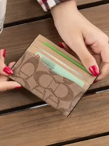 Women's Ultra-Thin Card Holder Trifold Wallet, Stylish -Style Design, Durable & Convenient Credit Card Organizer, Perfect Gift Idea