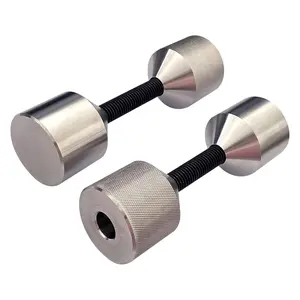 Flange Two Hole Pin 1-1/8'' Diameter 304 Stainless Steel Detachable Flange Double Hole pin
