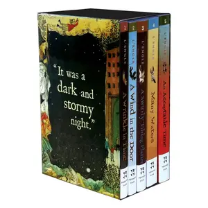 The Wrinkle in Time Quintet Boxed Set (A Wrinkle in Time, A Wind in the Door, A Swiftly Tilting Planet, Many Waters, An Acceptable Time) by Madeleine L'Engle (Paperback Boxed Set)