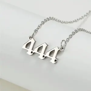 444 Angel Number Necklace
