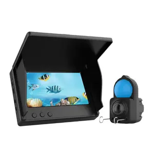 Underwater Camera 1080p 4.3 Inch LCD Endoscope Waterproof Night Vision for Clear Fishing Insights