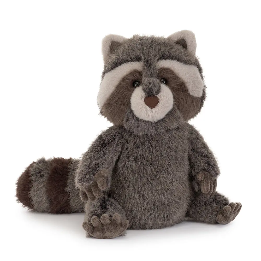 Jellycat Trixiwoo Raccoon Plush Doll – Soft Woodland Raccoon Collectible, Cute Birthday, Christmas & Holiday Gift for Kids & Adults