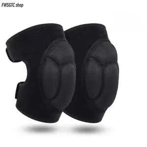 1 Pair Adult Thick EVA Foam Knee Pads, Anti-Slip Adjustable Knee Protector with Impact Relief, Shock Absorption Comfortable Knee Gear, Ideal for Gardening, Construction Work, Floor Cleaning and Daily Household Labor Protection