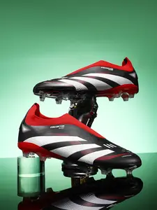 New Youth Soccer Shoes Recommendation, School Student Competition Training High Top Long Studs, Wear-Resistant Anti-Slip Grip, Soccer Cleats