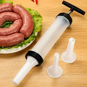 4pcs manual sausage stuffer household hand push sausage stuffing tool handmade sausage making machine