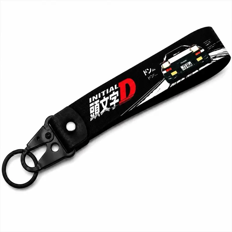 Initial D Drift Wristlet Keychain