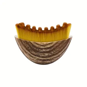 Portable Lymphatic Drainage Facial Massager with Handle, Nylon Bristles, Reduces Swelling, Suitable for Dry and Oily Skin