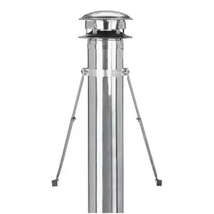 212 MAIN 6-Inch Ultra-Temp Roof Brace Kit, Model 6T-RBK for Roofing, Pipe Installations, Chimney Support