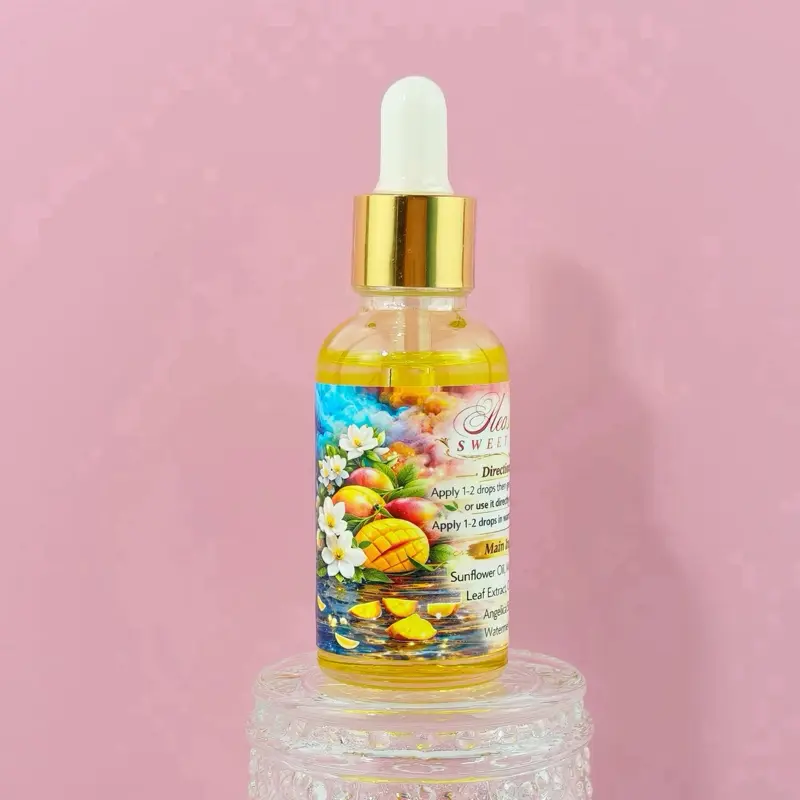 POSY Sunshine Mango Oil, Natural Deodorant & Antiperspirant for Bath & Body Care