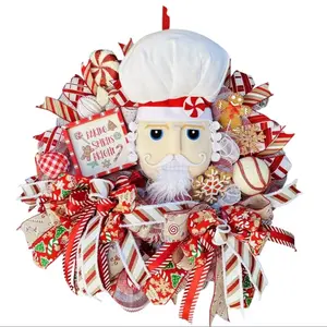 Gingerbread Wreath, Gingerbread Decor, Wreath, Christmas Wreath