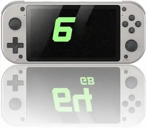 Old Arcade Retro Handheld Video Game Console - 4.3" IPS Screen, EmuELEC OS, 64GB SD Card, Quad-Core CPU, 20000+ Games, Pocket-Sized, Charging Port