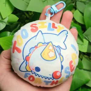 Too Silly for the Sea Sensory Pillow Keychain Too Silly for the Sea Sensory Pillow Keychain