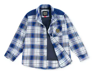 Garfield Flannel | Blue