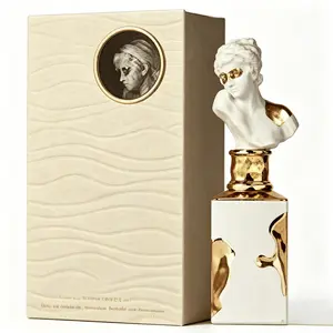 HER CONFESSION Women's Perfume | 100ml(3.4FL.OZ) | White porcelain gilded fragrance | exuding an elegant and aloof noble aura once sprayed on | Comes with soft glow filter | Floral perfume with long-lasting fragrance | Warm Sweet Gourmand Parfum
