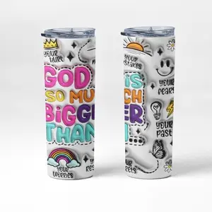 Tumbler 20 oz Bottle - Ideal for Beverages, Versatile Drinkwar Tumbler Portable Washable drinkware tumblers owala straw unique water