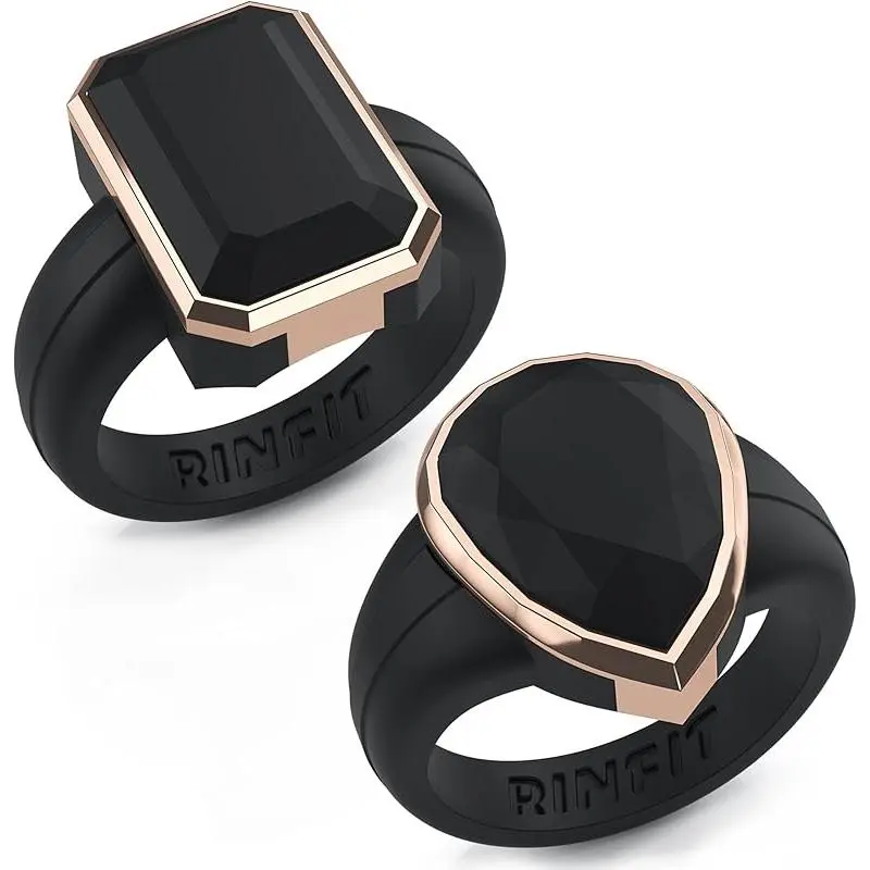 Pack M - Black / Metal Rose Gold